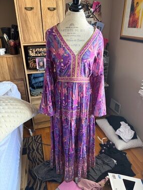 chinese dress ladies Stevie Lace Boho Dress  SPELL